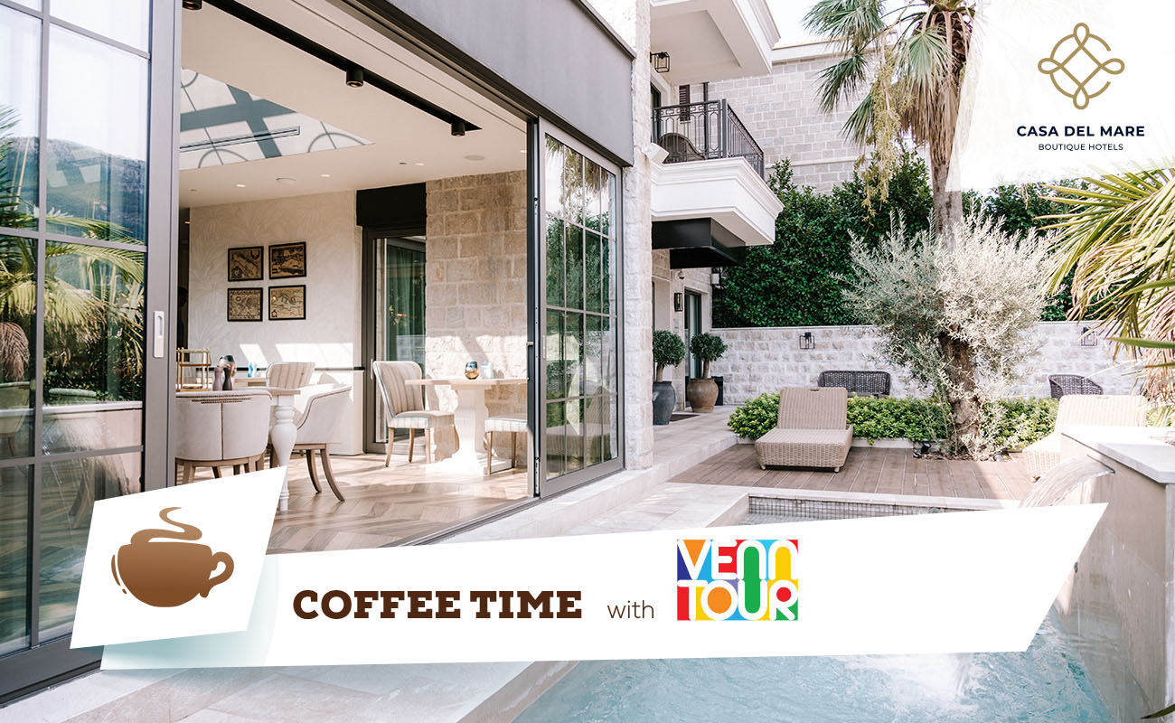 Coffee time with Venn Tour: Casa del Mare Boutique hotels